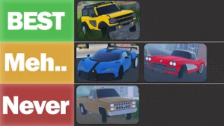 What is the BEST ERLC car? Tier List rankings