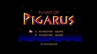 Flight of Pigarus Genesis Model 2 VA1.8 Mega Everdrive X5 480p 60fps