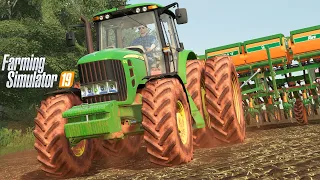 JOHN DEERE 6210J NO PLANTIO DE AMENDOIM | Farming Simulator 19 | Fazendas Paraná - Episódio 21