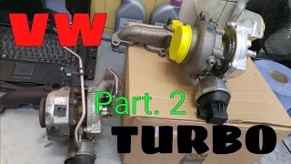 VW  2.0 TDI TURBO REPLACEMENT WYMIANA part. 2