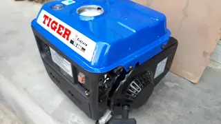 Original TIGER Two Stroke Petrol Generator 0.65 kVA - Startup Testing - ORION Engg. Co.