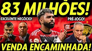 A MAIOR VENDA DA HISTÓRIA DO FLAMENGO! EXCELENTE NEGÓCIO! R$83 MILHÕES! PRÉ-JOGO! COPA DO BRASIL! E+