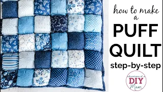 How to Make a Puff Quilt | Bubble Quilt | Biscuit Quilt