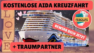 Kostenlose AIDA KREUZFAHRT DEZ. 2023 +Traumpartner/ Bewirb dich / VOX / RTL / Kreuzfahrt / Kanaren