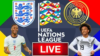 🔴England VS Germany🔴 3-3 (LIVE) | Watch Along | Live Commentary | UEFA Nations League