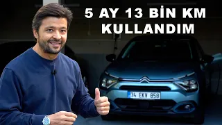 Citroen e-C4 Uzun Kullanım Testi - Elektrikli otomobil almayı düşününenler mutlaka izlesin!