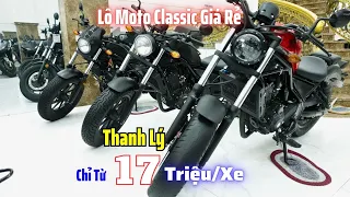 Moto Classic Cũ Giá Rẻ Suzuki GD110 ,GPX Legend 150 , Kawasaki W175