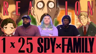 First Contact | Spy x Family Episode 25 REACTION!!!