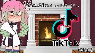 Hashira's react to TikTok videos || PART 2 || KNY || gacha club || read desc if ya want