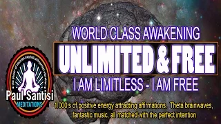 3D SOUND 1000's Of Positive Affirmations Meditation Guided Awaken Energy Luck Vibration Paul Santisi