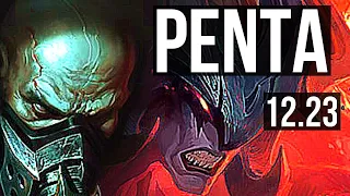 URGOT vs AATROX (TOP) | Penta, 7 solo kills, 14/2/2, 500+ games | KR Diamond | 12.23