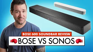 BOSE VS SONOS Soundbar! BOSE 600 Review - 2022 Best Small Sound Bar!