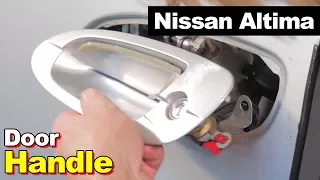 2005 Nissan Altima Exterior Door Handle, Interior Panel, & Window Regulator