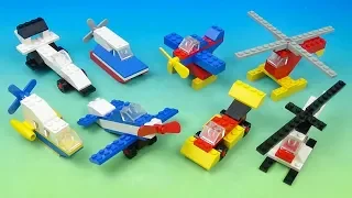 1989 LEGO MOTION FULL SET OF 8 McDONALDS HAPPY MEAL COLLECTION VIDEO REVIEW