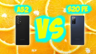 Какой смартфон выбрать в 2021? Samsung Galaxy S20 FE или Galaxy A52