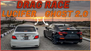 To Ho jaye Muqabala 🫡 Drag Race Mark x 3.00G Vs Civic Rs Turbo 1.5🔥