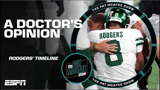 Former NFL Doctor is CONFIDENT in Aaron Rodgers making a full recovery | The Pat McAfee Show