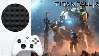 TITANFALL 2 Xbox Series S FPS BOOST Геймплей 120 FPS