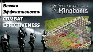 ВОЕННАЯ эффективность Stronghold Kingdoms - WAR Efficiency