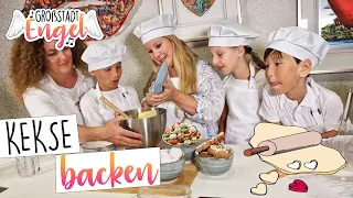 KEKSE BACKEN 🎵| Kinderlieder zum Backen | 🎉Plätzchen und Kekse | GroßstadtEngel