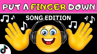 Put A Finger Down SONG EDITION 🎶 - Do You Know ALL 25 SONGS?