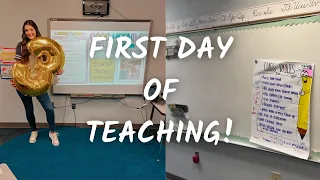 FIRST DAY OF SCHOOL// FIRST YEAR TEACHER
