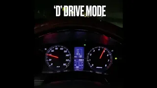 Toyota Mark X |0-100 km/h | Simple Drive Mode vs Sports Mode