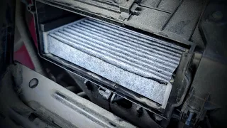 Volkswagen id. Заміна фільтру. Cabin filter exchange.