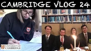 CAMBRIDGE VLOG 24: FIRST WEEK OF LECTURES AND A FORMAL DINNER!