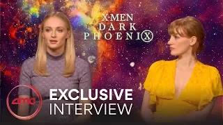 DARK PHOENIX - Interviews (Sophie Turner, James McAvoy) | AMC Theatres (2019)