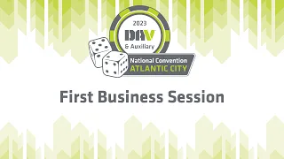 DAV First Business Session