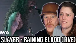 COUPLE React to Slayer - Raining Blood Live | OB DAVE REACTS