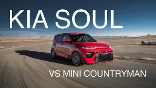 KIA SOUL vs MINI COUNTRYMAN. Рестайлинг? Диодная оптика киа сол? 2 миллиона!?