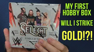 2023 WWE Panini Select Hobby Box Opening - My first hobby box ever! 🔥 🔥 🔥