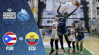 Puerto Rico v Ecuador - FIBA U16 Women's Americas Championship 2019