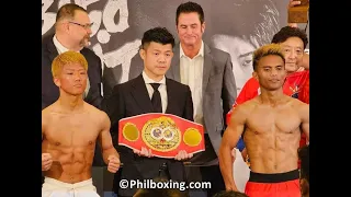 RENE MARK CUARTO VS GINJIRO SHIGEOKA FIGHT HIGHLIGHTS IBF INTERIM MINIMUMWEIGHT TITLE APRIL 16 JAPAN