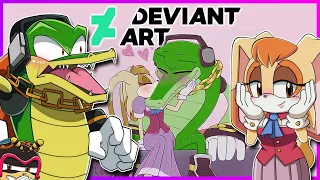 Vector & Vanilla Vs Deviantart (Vectilla)