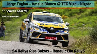 ONBOARD Jorge Cagiao - Amelia Blanco /TC6 Vigo - Nigrán/Rallye Rías Baixas 2021 + Foot Cam @CRVRally