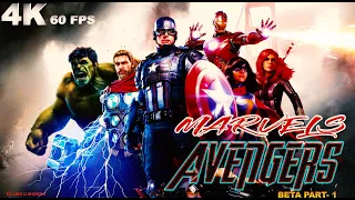 MARVEL'S AVENGERS Walkthrough Gameplay Part 1 - INTRO || 4K 60FPS (gameplay)