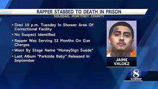 Rapper dies in Soledad prison shower stabbing