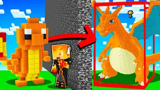 MÌNH SỬ DỤNG HACK NÂNG CẤP TRONG THỬ THÁCH XÂY MINECRAFT