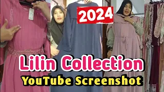 Lilin Collection Gamis Muslimah Simple Elegan YouTube Screenshot Yogyakarta #dress