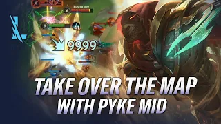 PYKE MID?! HIGHEST WIN RATE MID LANER! LEARN HOW TO TAKE OVER THE MAP! | RiftGuides | WildRift