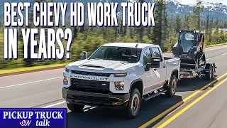 First Drive: 2020 Chevrolet Silverado 2500 HD 6.6L V8 Gas Work Truck