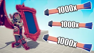 EPIC MIRROR SHIELD vs 1000x OVERPOWERED UNITS - TABS | Totally Accurate Battle Simulator 2023