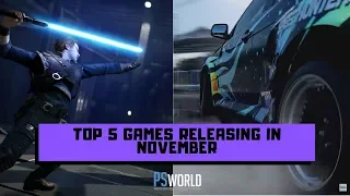 Top 5 Upcoming Games November 2019 PS4/XBOX/PC