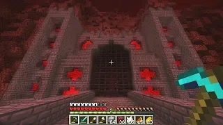 I found the ultimate nether castle in minecraft (really rare)