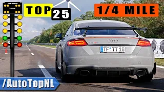 TOP 25 | 1/4 Mile SUPERCARS by AutoTopNL