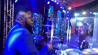 Experience this Bassist and Drummer | Who is on The LORD's side - Dunsin Oyekan ft MercyChinwo