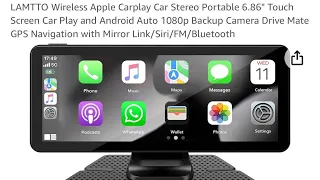 Review of the Lamtto Carplay Smartscreen with Reverse Camera